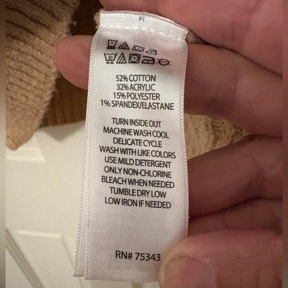 Rachel Zoe Oversized Mock Neck Chunky Knit Sweater - Picture 13 of 13